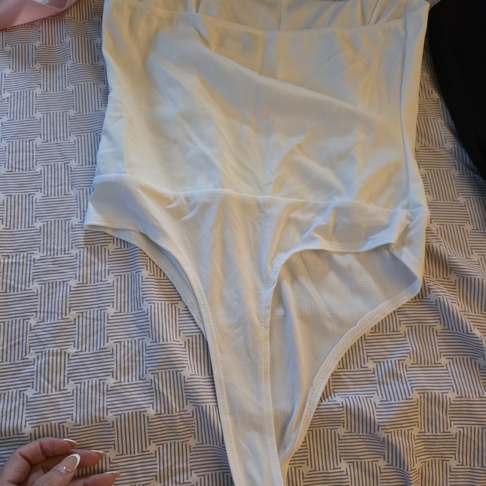 Elegant White Bodysuit for Women